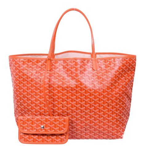 goyard tote bag orange|Goyard bag official website.